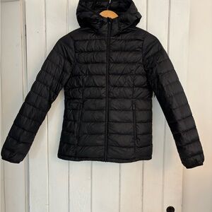Babaton Black Puffer Jacket